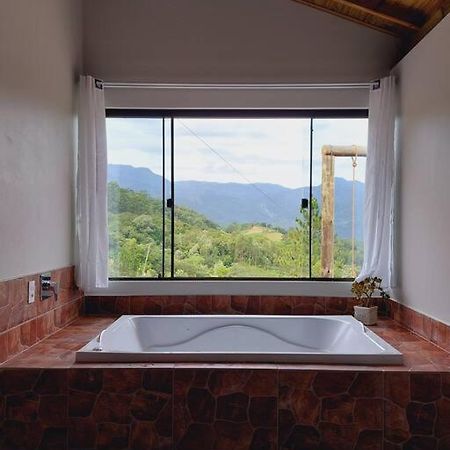 Cabana Recanto Do Arruda Para Casal Em Aguas Mornas エクステリア 写真