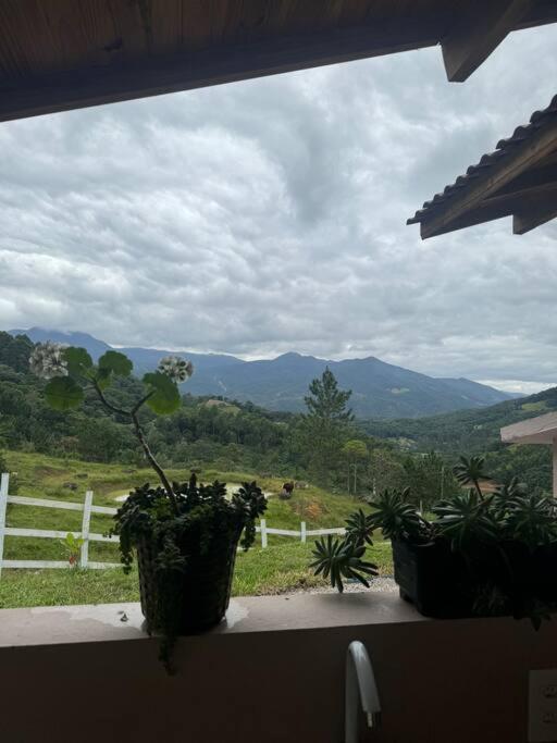 Cabana Recanto Do Arruda Para Casal Em Aguas Mornas エクステリア 写真