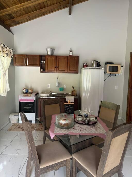 Cabana Recanto Do Arruda Para Casal Em Aguas Mornas エクステリア 写真