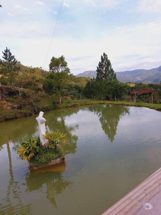 Cabana Recanto Do Arruda Para Casal Em Aguas Mornas エクステリア 写真