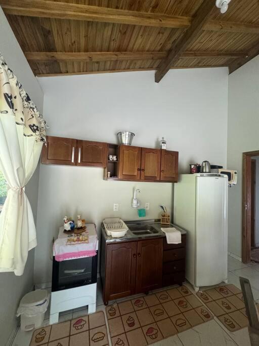 Cabana Recanto Do Arruda Para Casal Em Aguas Mornas エクステリア 写真