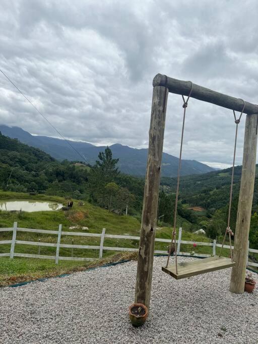 Cabana Recanto Do Arruda Para Casal Em Aguas Mornas エクステリア 写真