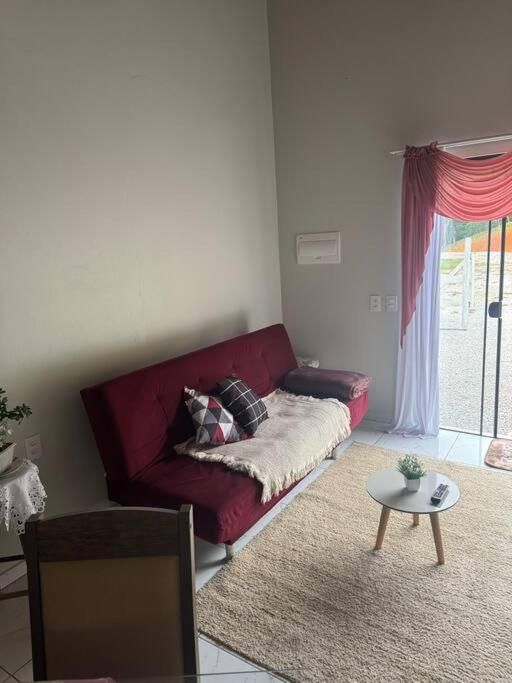 Cabana Recanto Do Arruda Para Casal Em Aguas Mornas エクステリア 写真