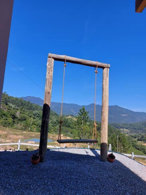 Cabana Recanto Do Arruda Para Casal Em Aguas Mornas エクステリア 写真