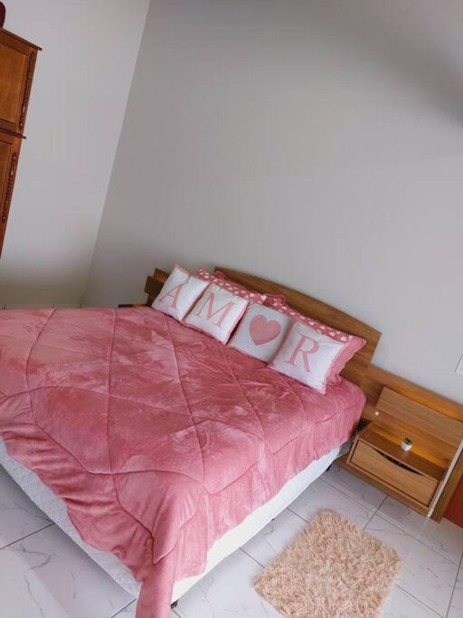 Cabana Recanto Do Arruda Para Casal Em Aguas Mornas エクステリア 写真